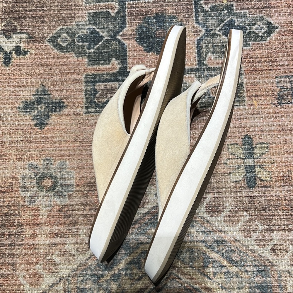 Rag‎ & Bone 'Parker' Suede Leather Thong Sandals - Picture 8 of 9